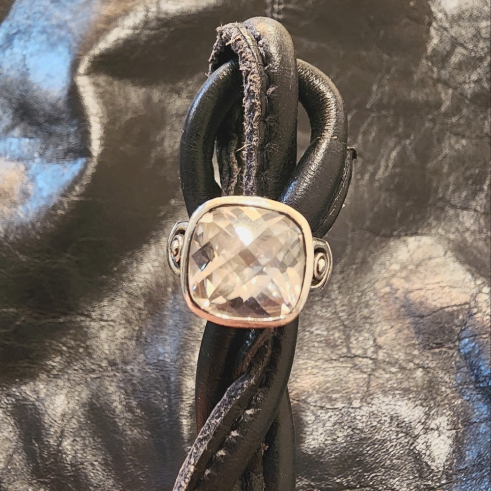 Sterling Silver and Crystal